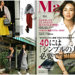 Launer London handbag is introduced in Marisol magazine.