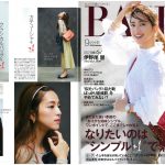 Launer London handbag is introduced in BAILA magazine.