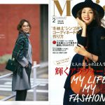 Launer London handbag is introduced in Marisol magazine.