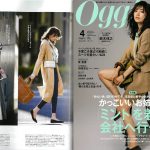 Launer London handbag is introduced in Oggi magazine.