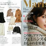 Launer London handbag is introduced in Marisol magazine.