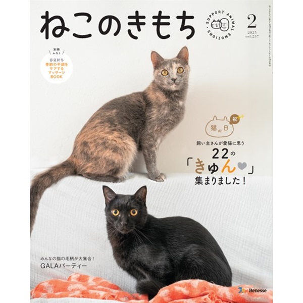 Jubilee Tote bag is introduced in 『ねこのきもち』 magazine.