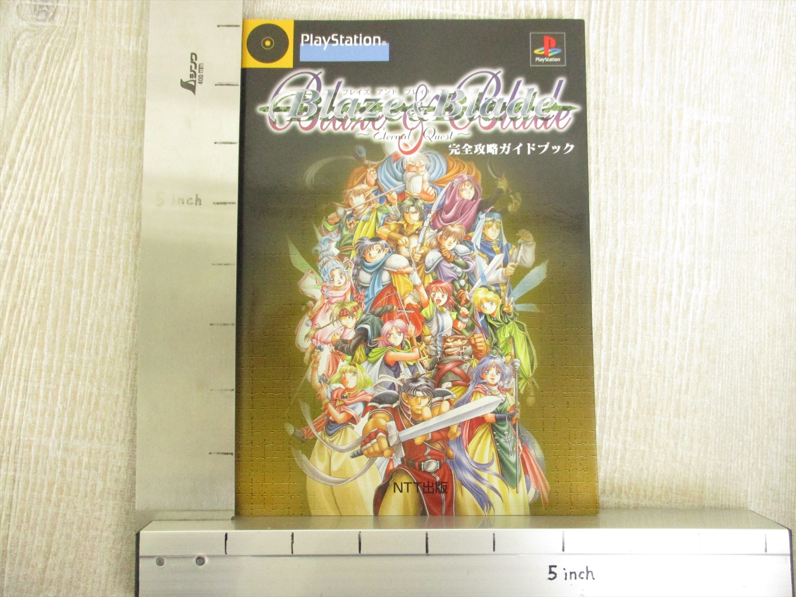 Blaze Blade Eternal Quest Guide Play Station Book Nt40 Ebay