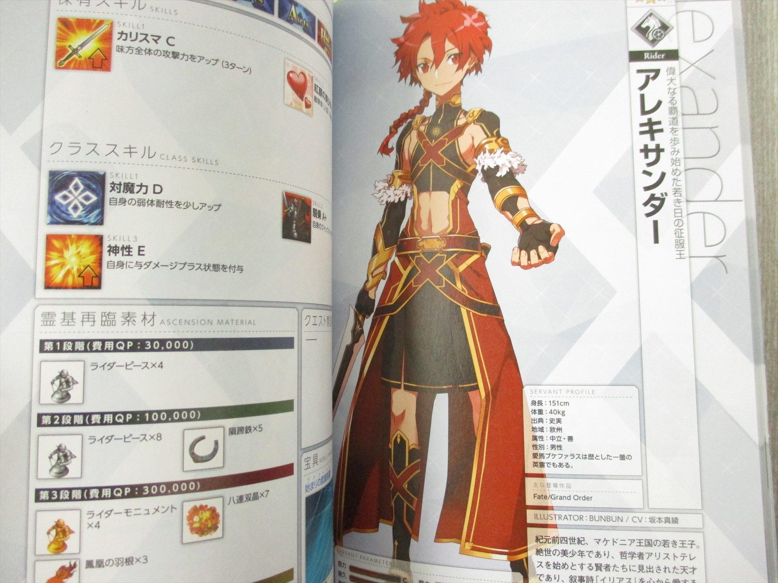 Fate Grand Order Servant Storage Art Guide Book Ltd Type Moon Ebay