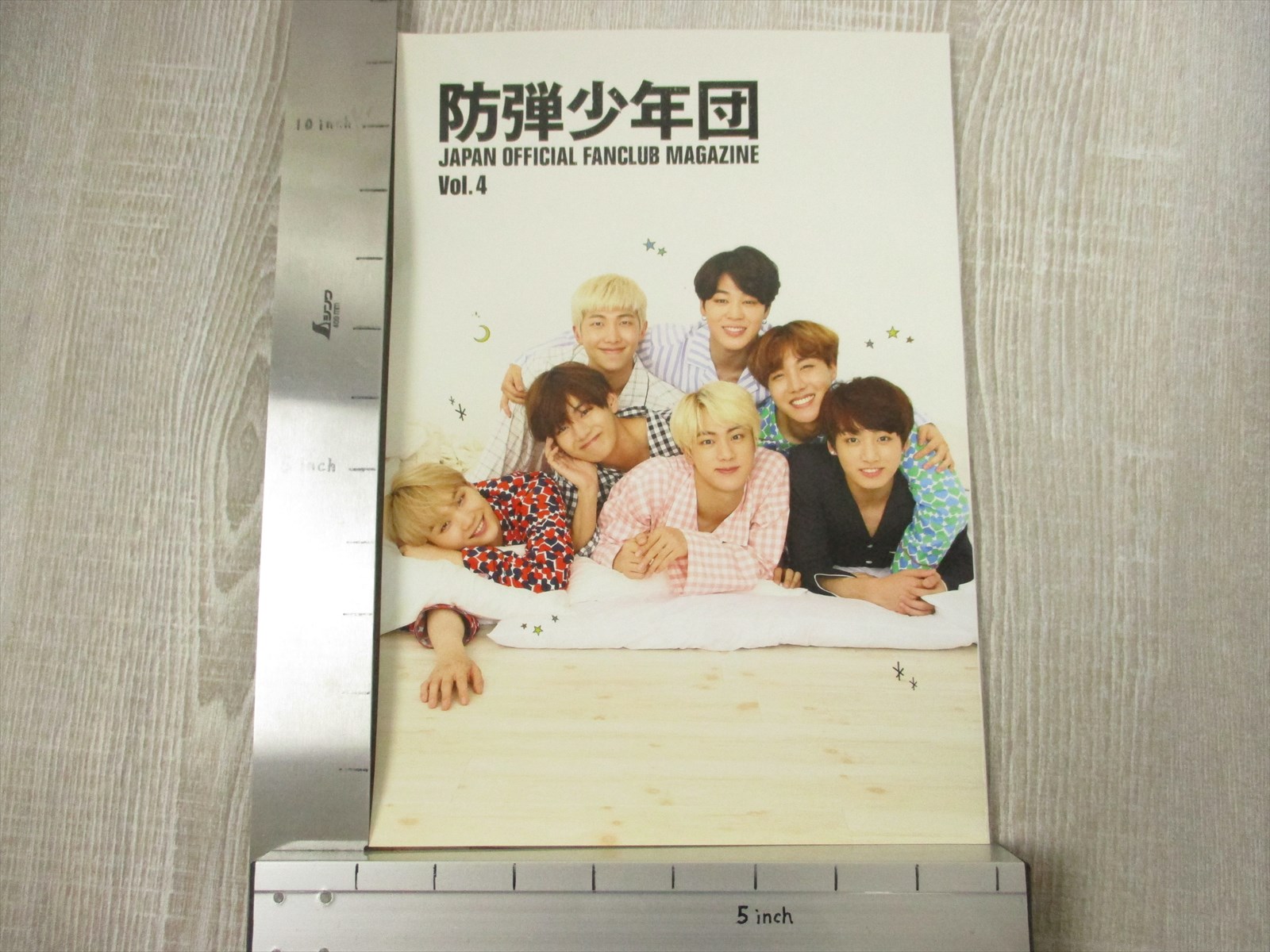 Bts Japan Official Fanclub Magazine Vol 4 Army Book Bangtan Boys Fanbook Ltd Ebay