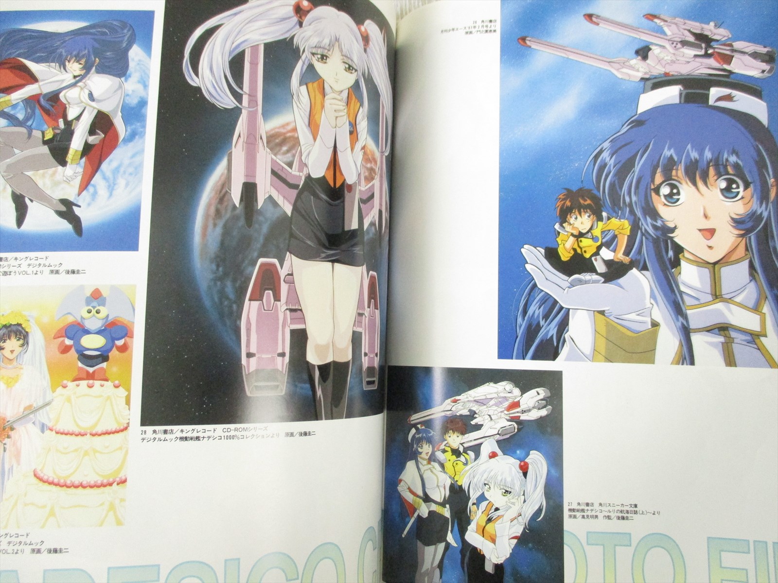 Nadesico Martian Successor Perfects Art Illustration Book Fanbook Kd Ebay