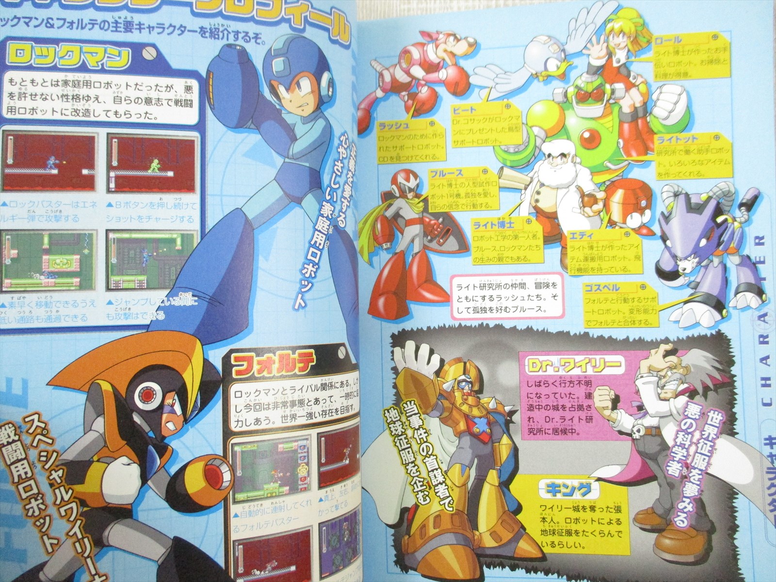 Rockman Forte Guide Game Boy Advance Book Ft49 Ebay