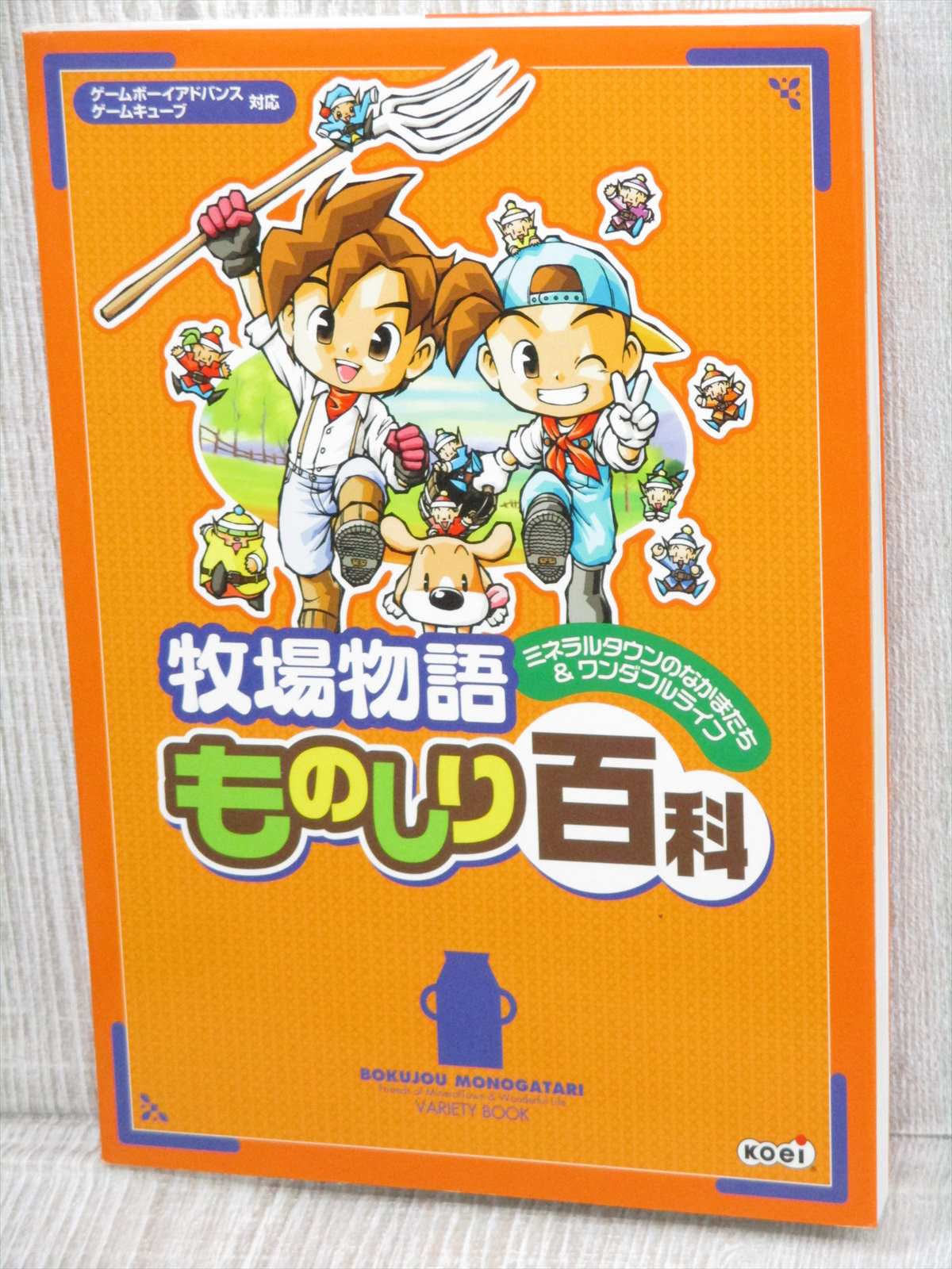 Bokujou Monogatari Harvest Moon Monoshiri Hyakka Guide W Poster Gba Gc Book Ke Ebay