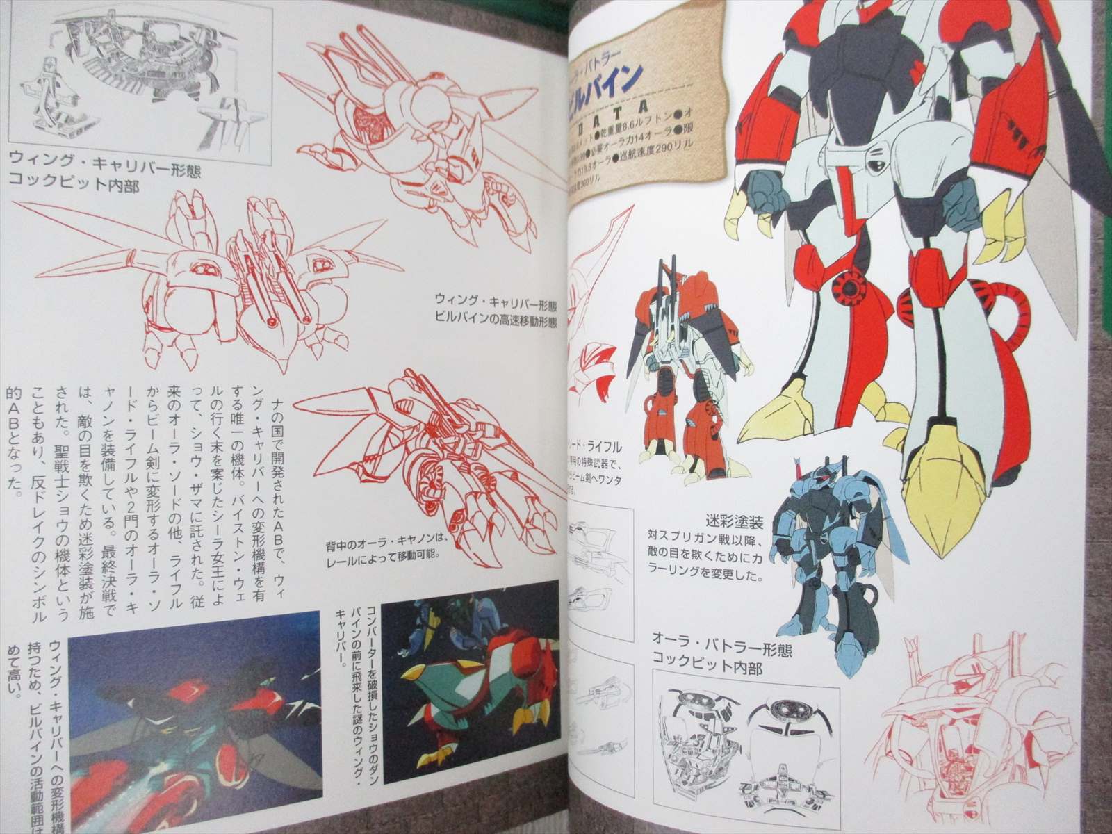 Dunbine Aura Battler Data Collection Art Works Fan Book 00 Japan Mw81 Ebay