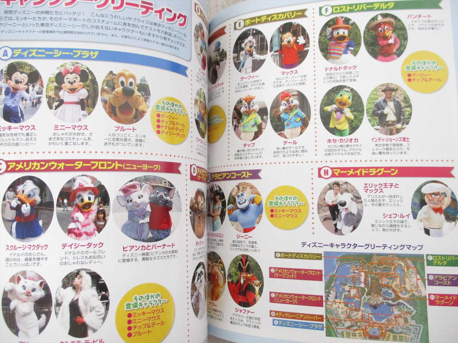 Tokyo Disneysea Perfect Guide 08 W Postcard Map Duffy Resort Fan Book Ko15 Ebay