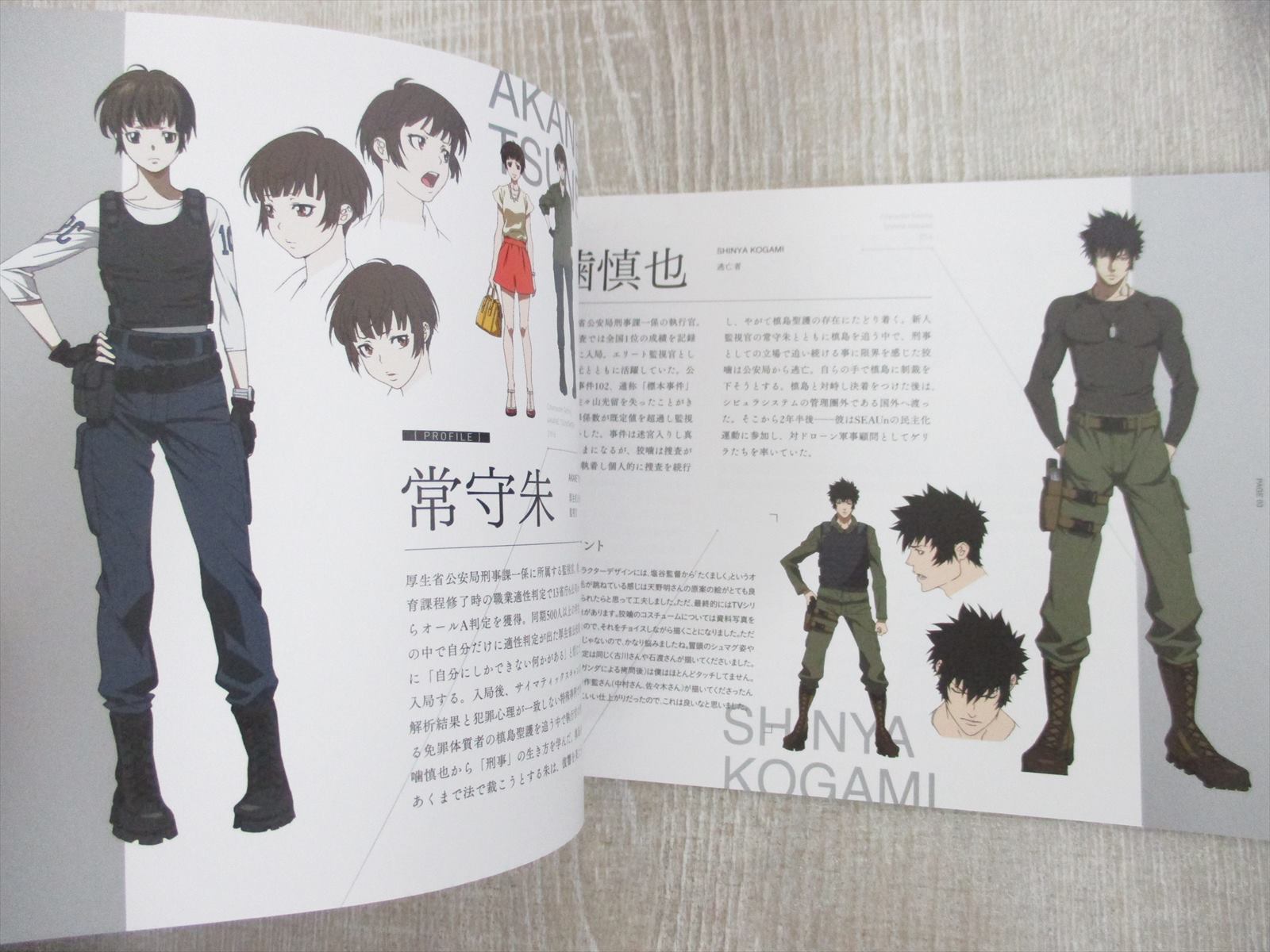 Psycho Pass Psycho Pass Movie Special Booklet Art Works Fan Book 15 Ltd Ebay