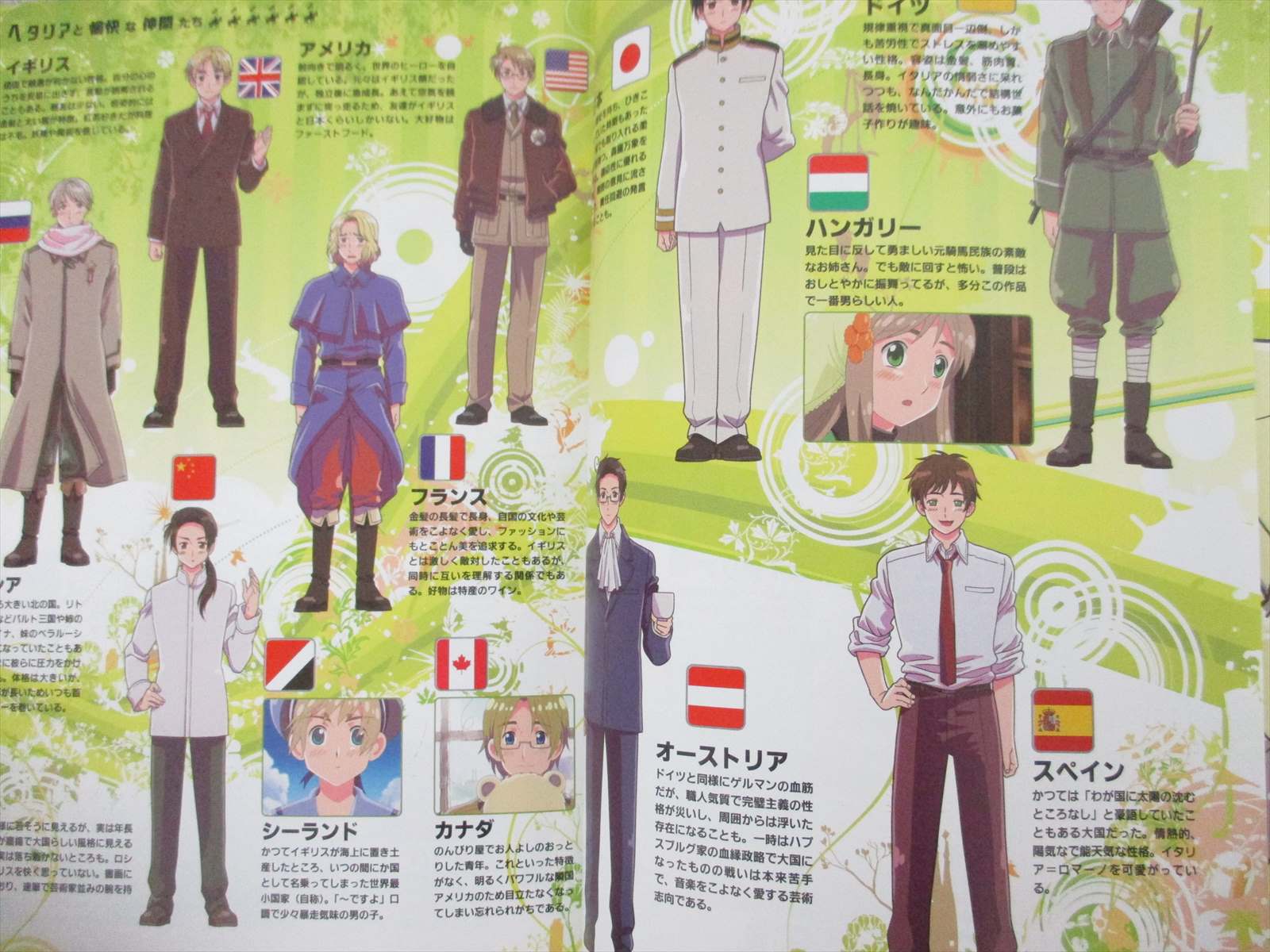 Hetalia Axis Powers Storyboard 4 W Poster Art Works Japan Design Book Ebay