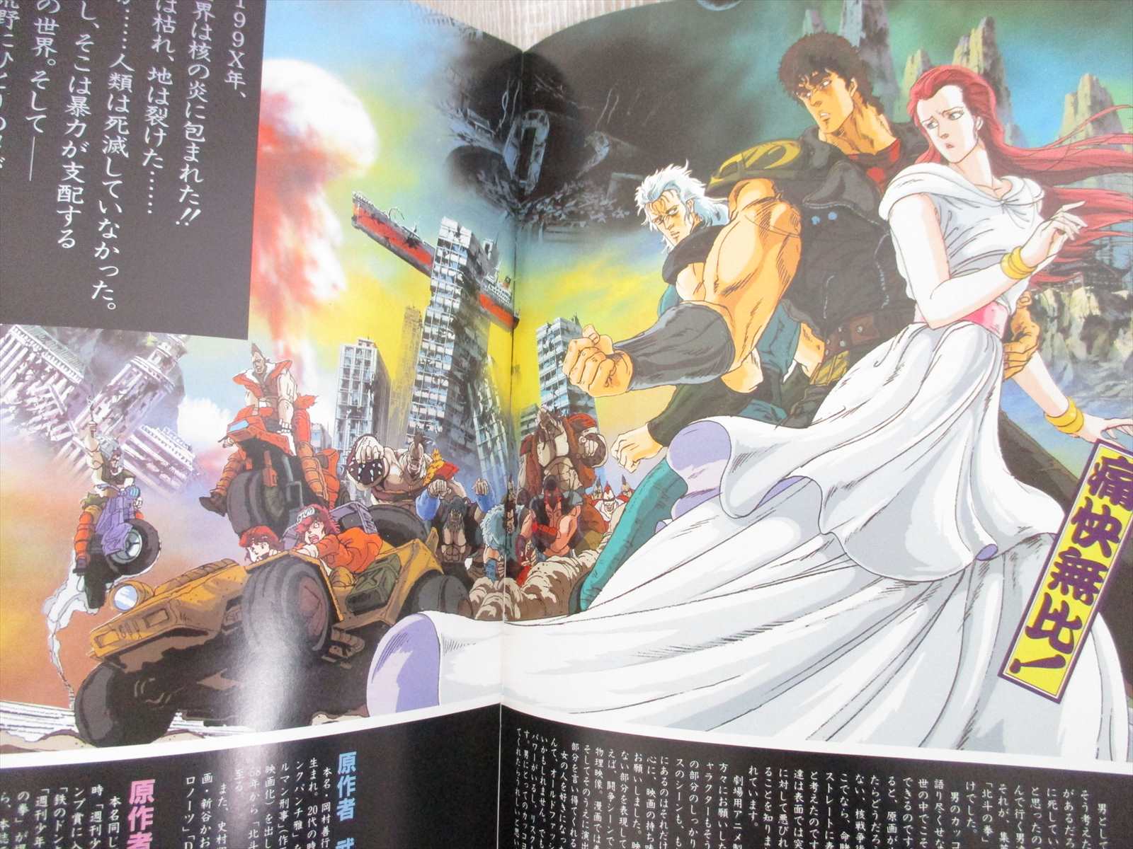 Hokuto No Ken Fist Of North Star Movie Brochure 1986 Art Book Ltd Ebay