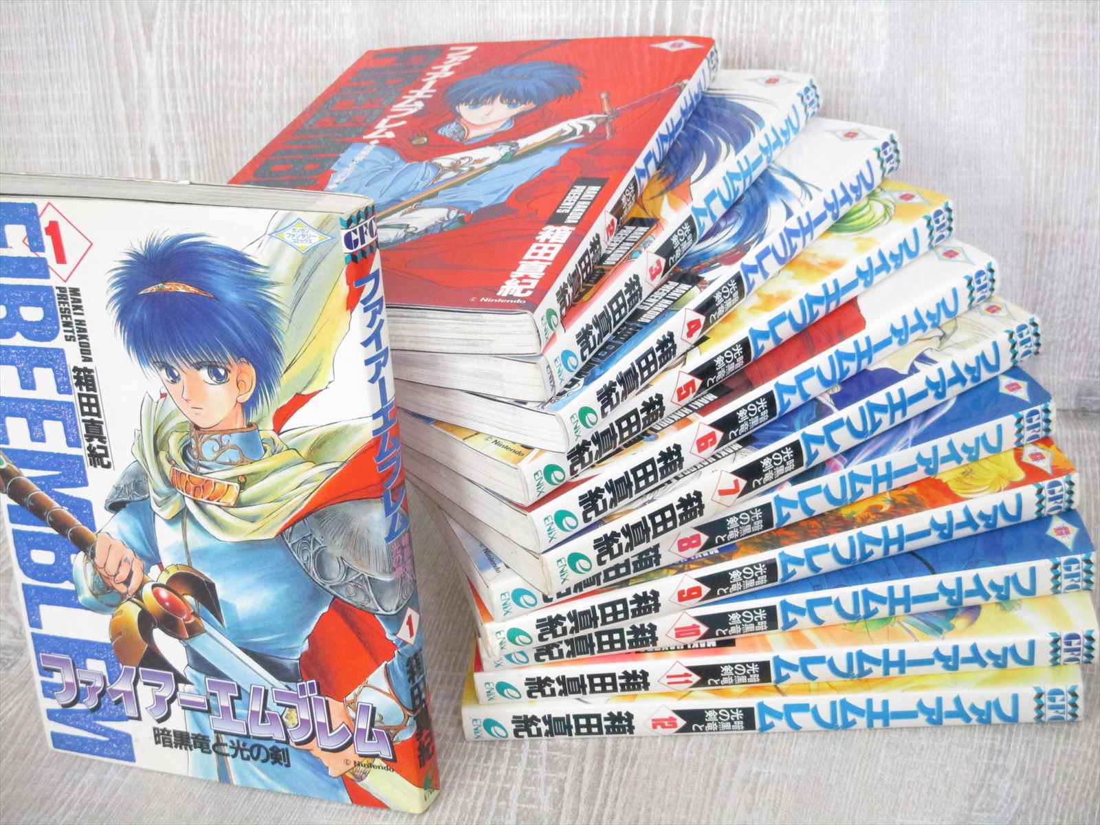 Fire Emblem Ankoku Ryu Hikari No Ken Manga Comic Comp Set 1 12 Maki Hakoda Book Ebay