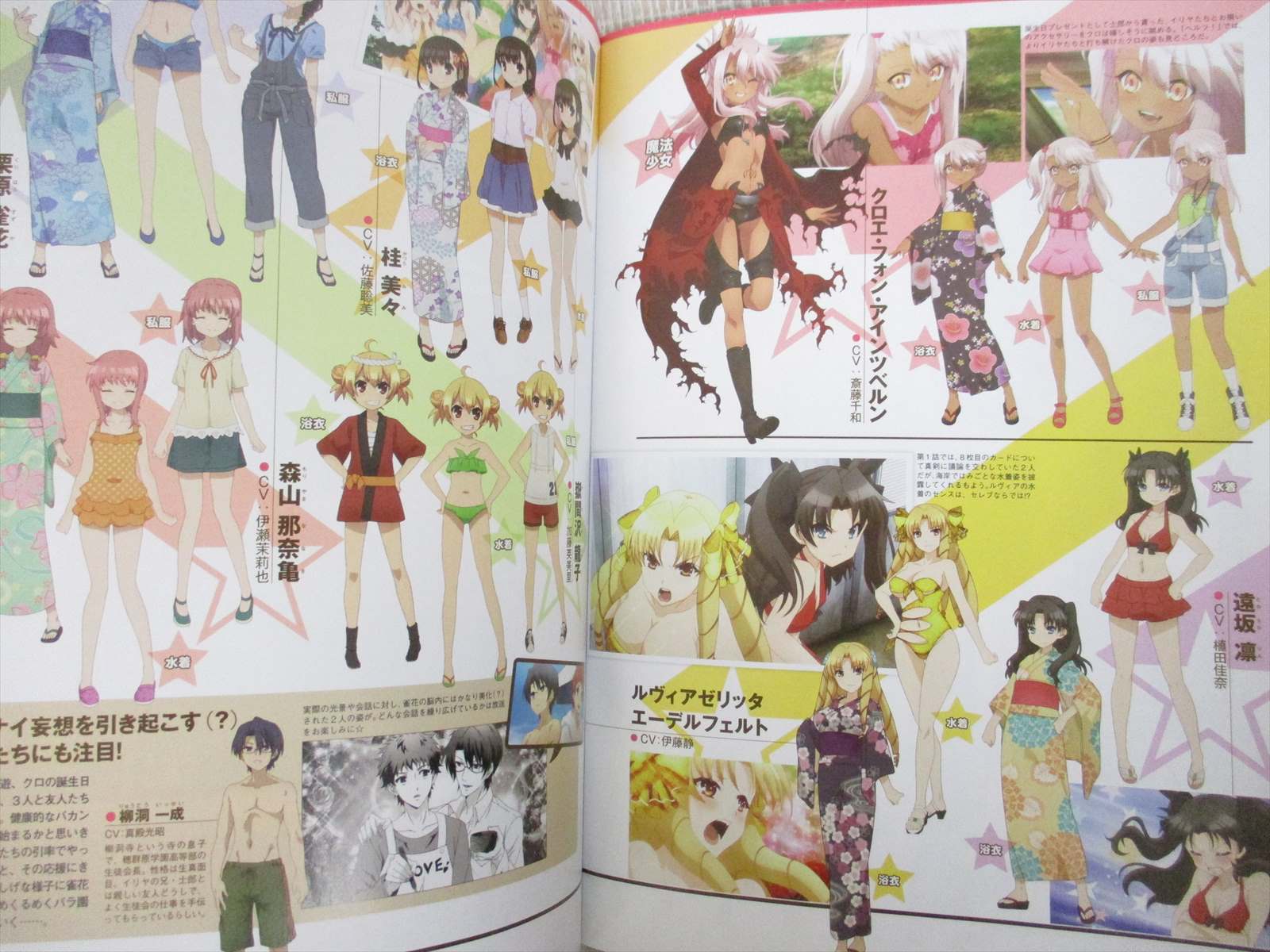 Japanese Anime Fate Kaleid Liner Prisma Illya Art Works Prisma Focus 15 Ltd Booklet Book Other Anime Collectibles
