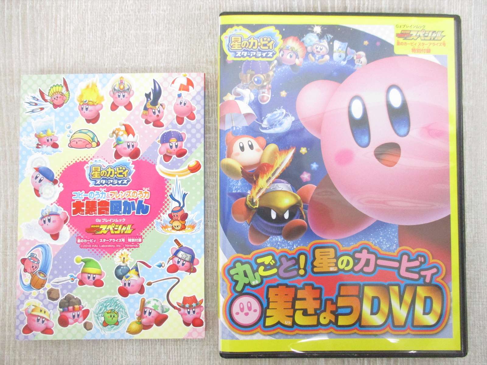 Star Kirby Starallies W Dvd Mini Book Art Fan Nintendo Switch 18 Book Ebay