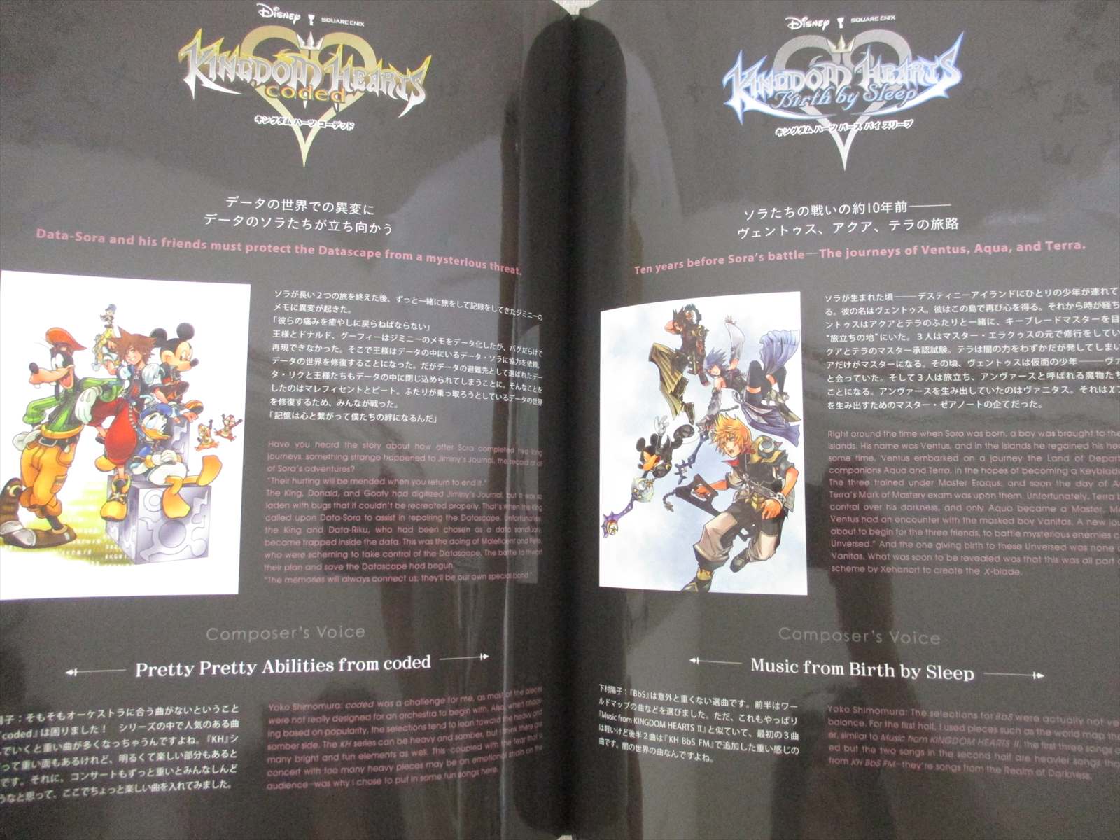 Kingdom Hearts Orchestra World Of Tres Art 19 Ltd Brochure Book Ebay