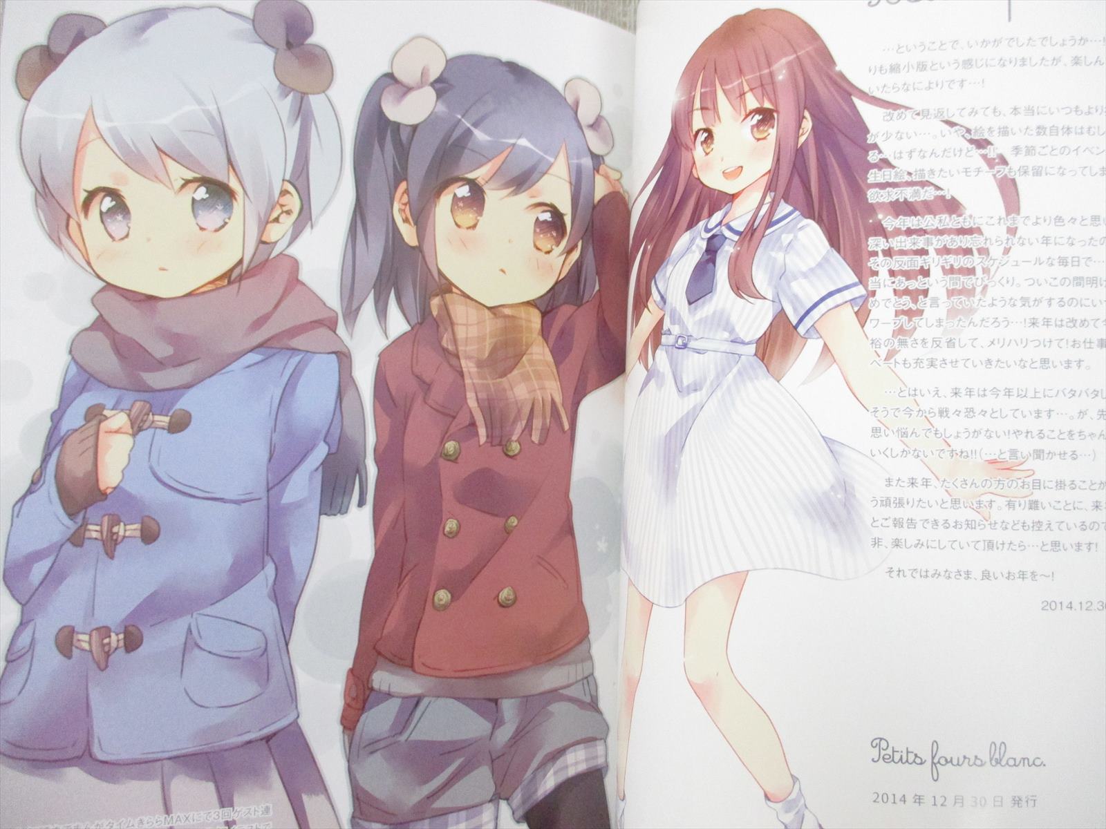 Ech Art Works Petits Fours Blanc Doujin Illustration Booklet Book 14 Ltd Ebay