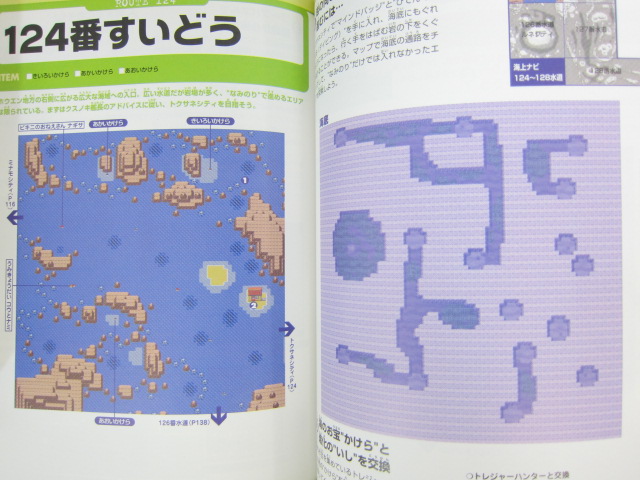 Pokemon Ruby Sapphire Bouken Map Nintendo Official Guide Book Gba 02 Sg2x Ebay