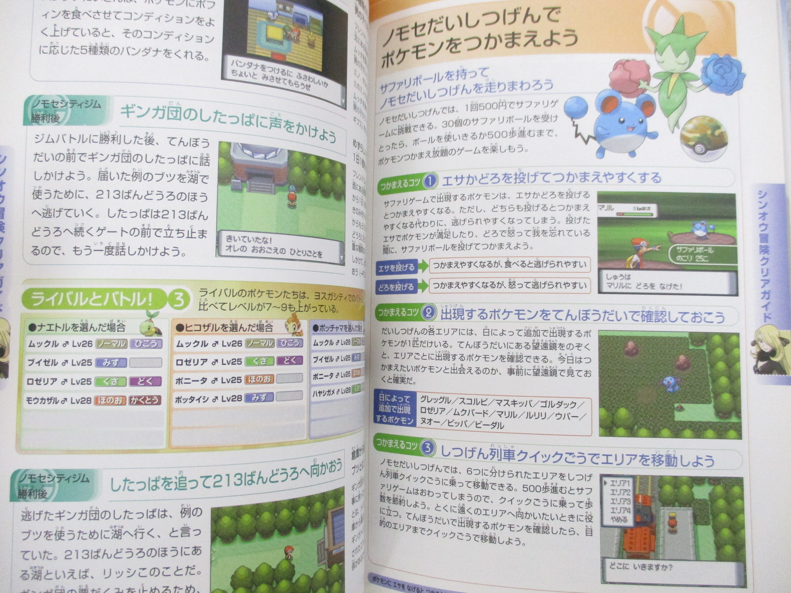 Pokemon Diamond Pearl Guide Nintendo Ds Book 06 Mf64 Ebay