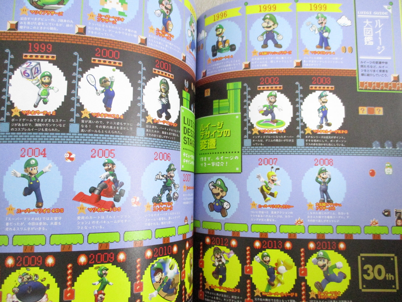 SUPER MARIO Bros. 30th Anniversary Art Set Book w/CD & Soft Toy 2015 Japan  Ltd