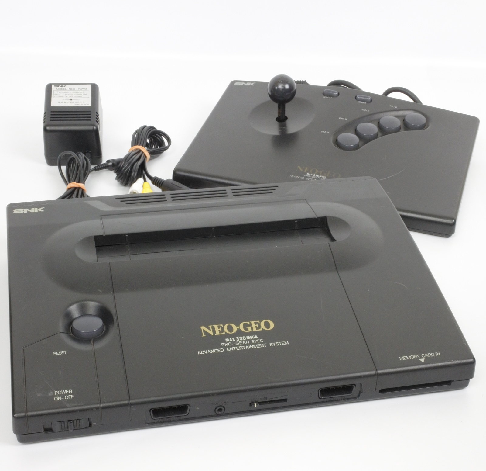 NEO GEO AES Console System Ref/123307 Working Tested JAPAN neogeo SNK ...