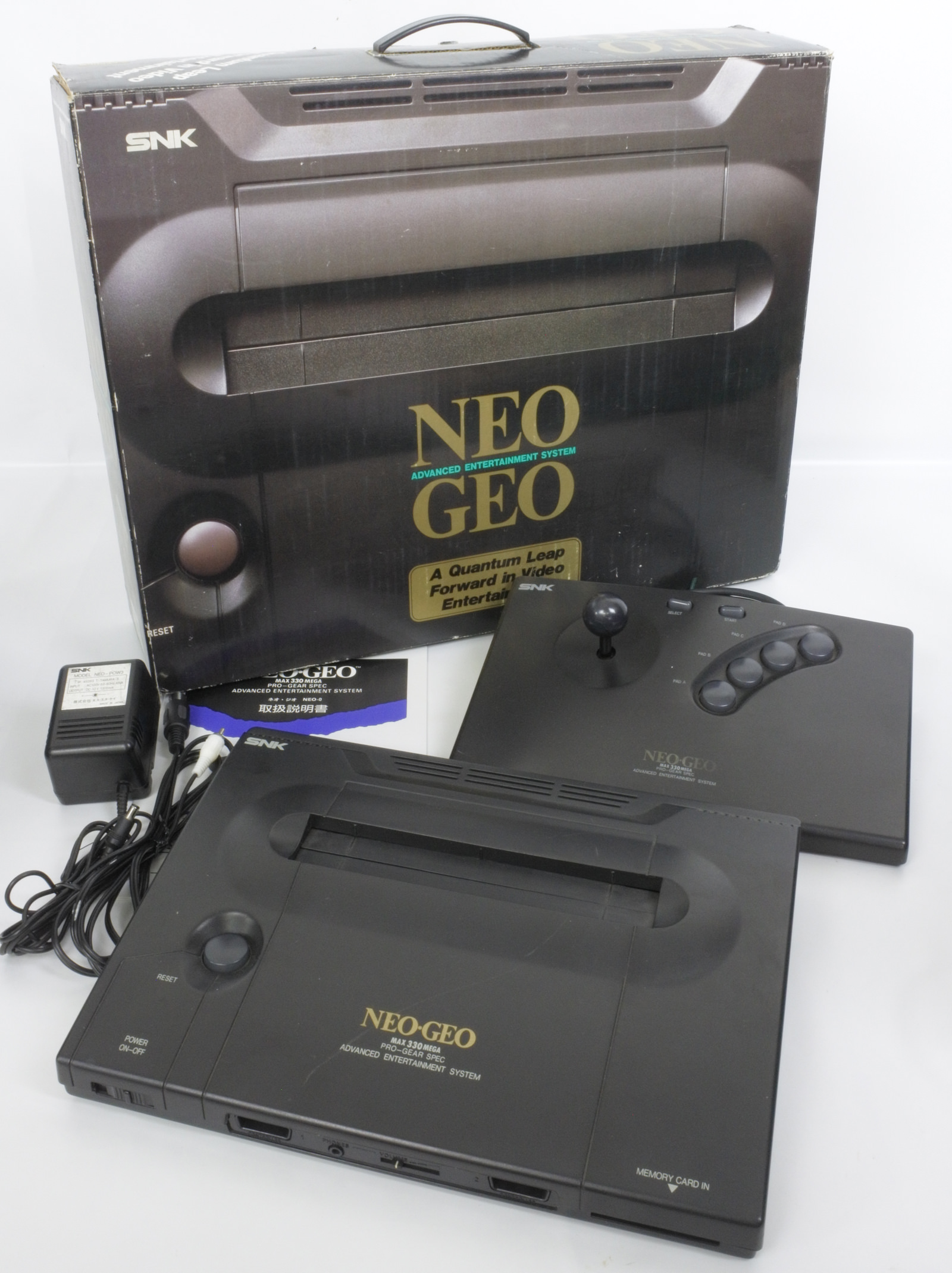 NEO GEO AES Console System Boxed SNK Ref 223566 Tested JAPAN ...