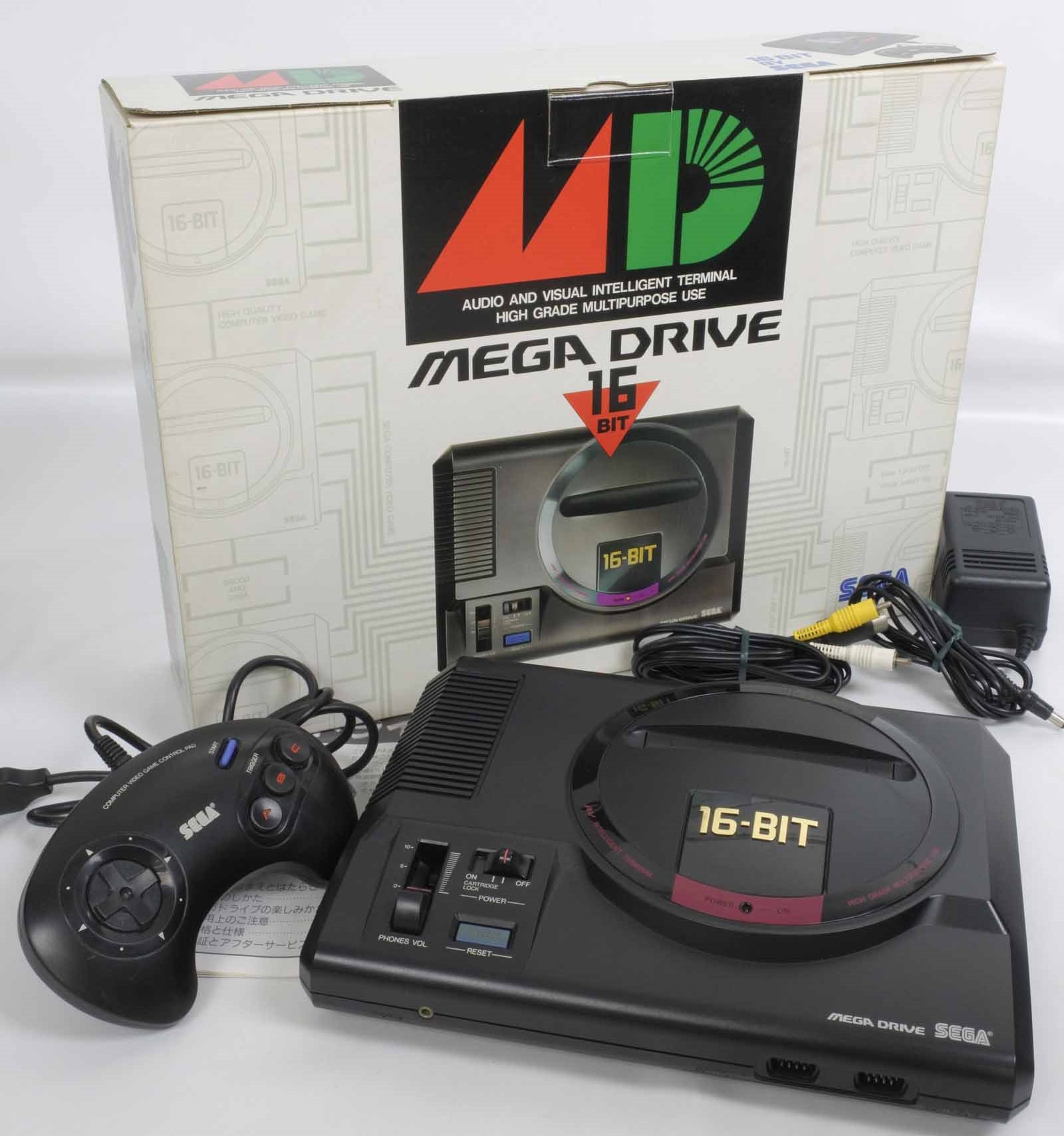 Mega Drive Console System Boxed Ref 89Q13613 Tested SEGA HAA-2510 | eBay