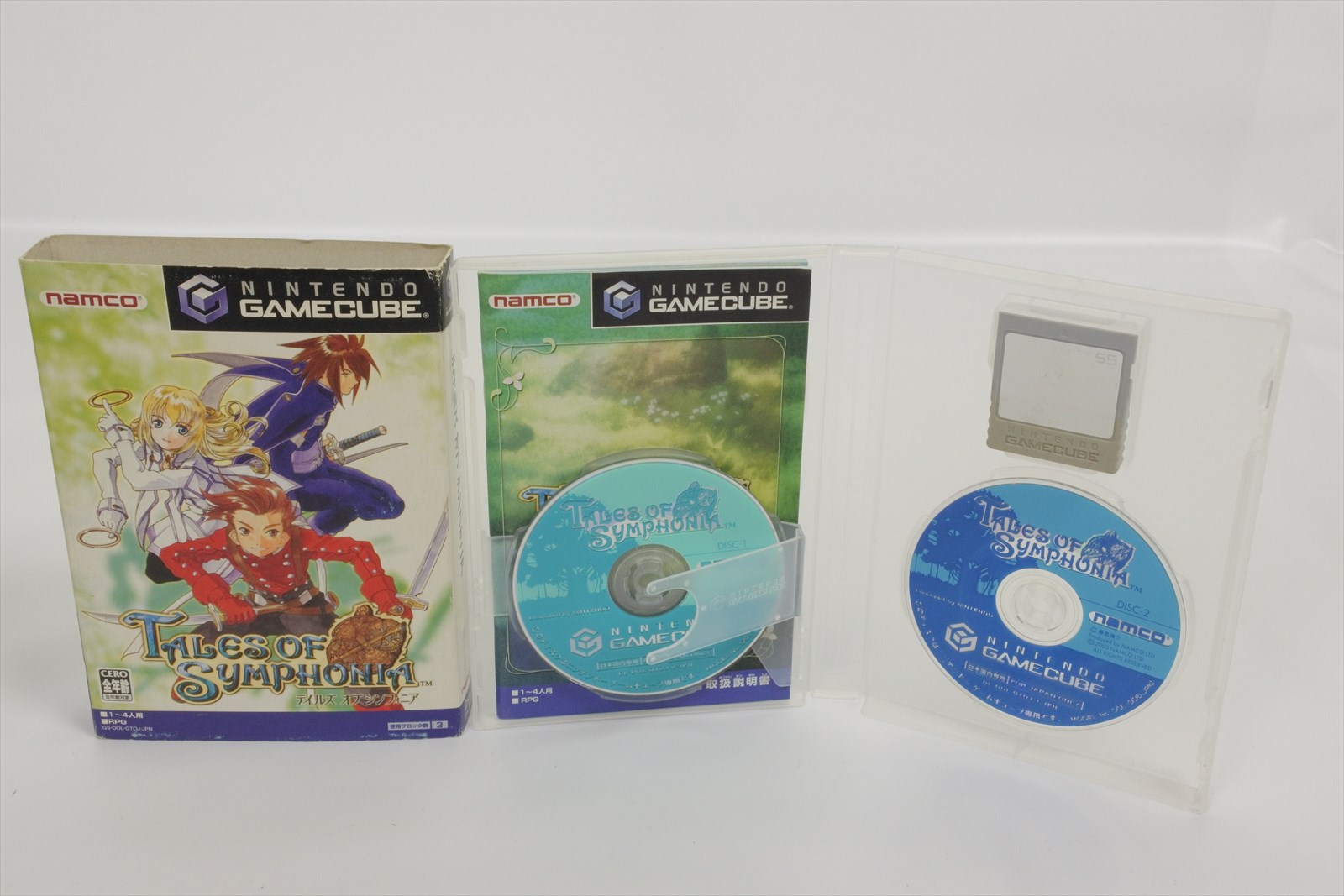 Game Cube Tales Of Symphonia Console Ref Dn12720758 Ntsc J Limited 