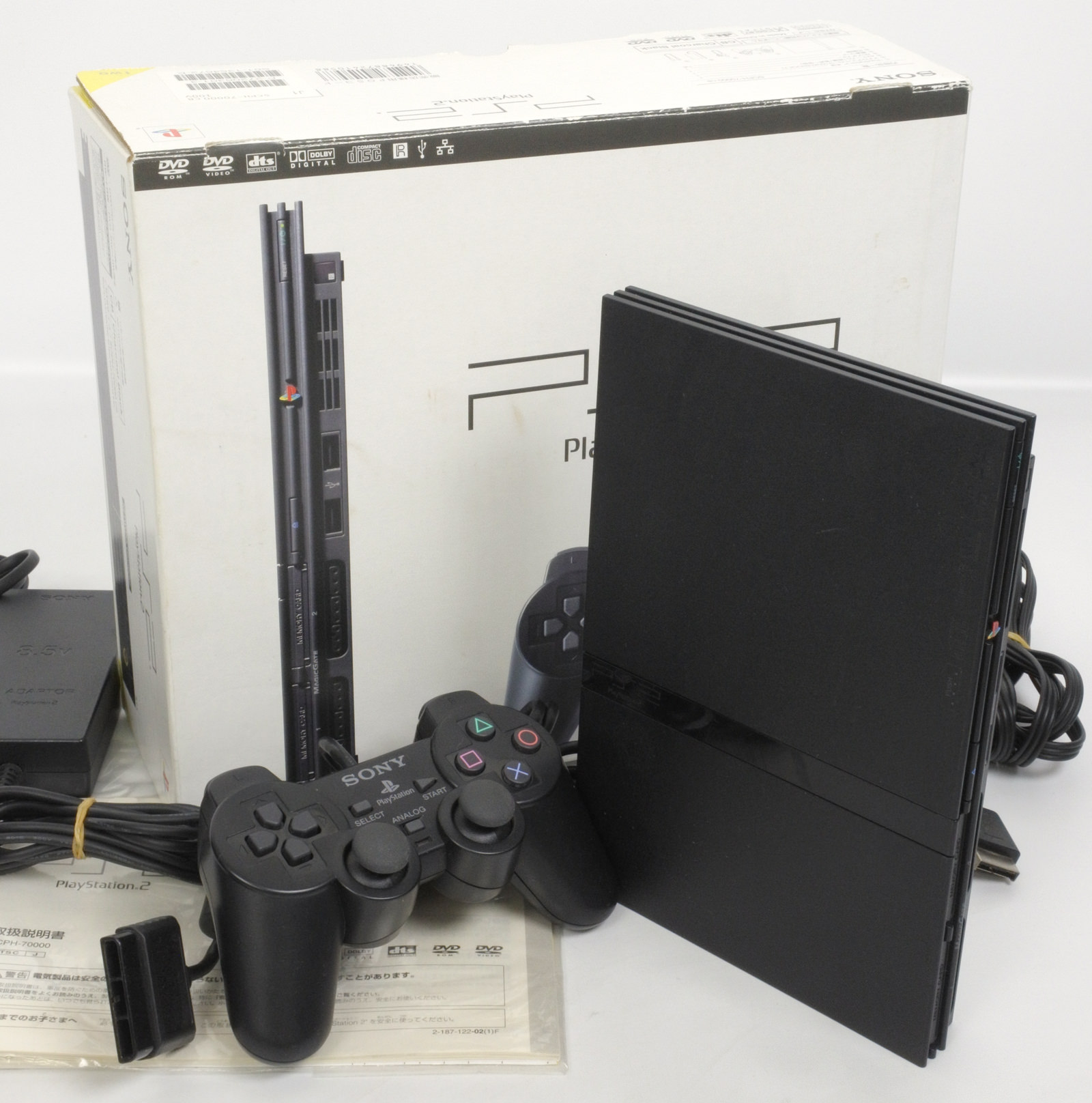 Slim Playstation 2 Ps2 System Console