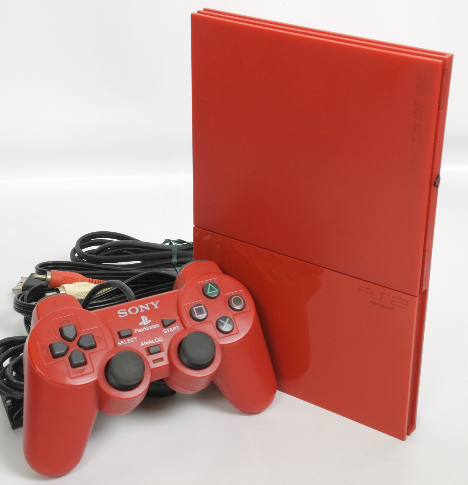 playstation 2 red