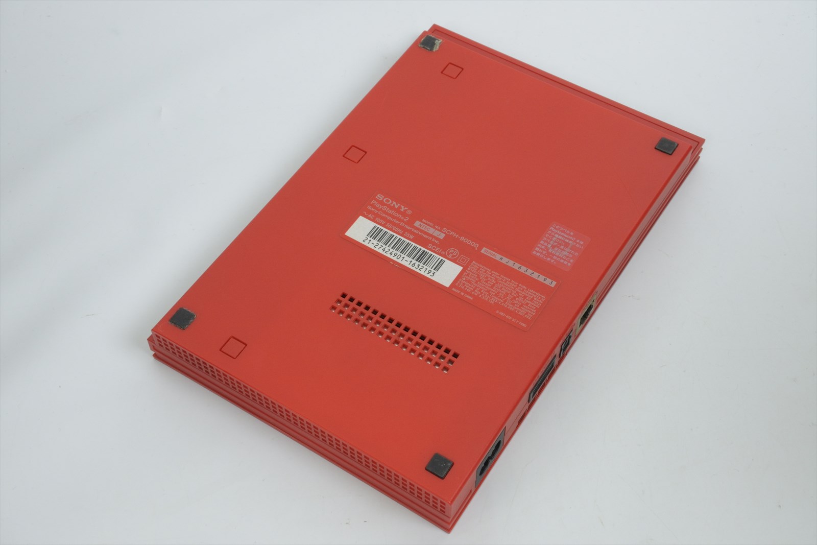 PS2 Slim Console SCPH-90000 CINNABAR 