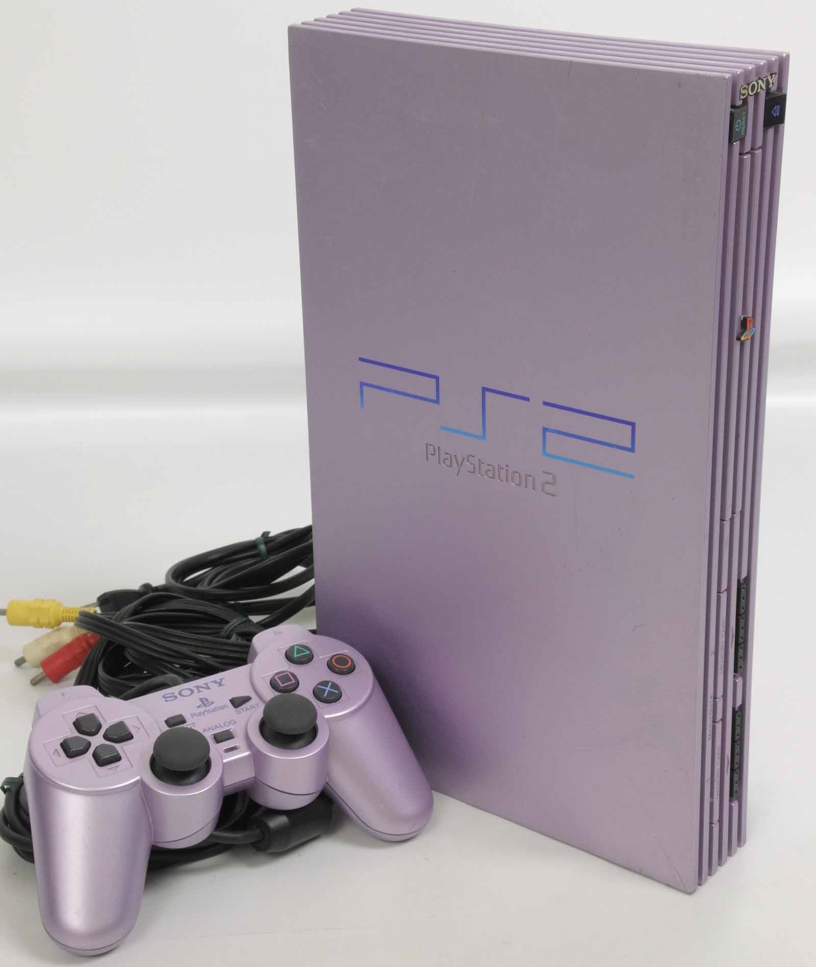 PS2 SAKURA PINK Console System Tested 