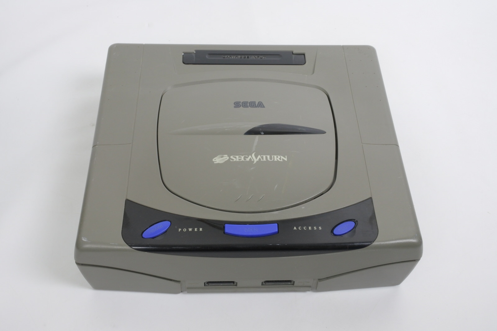 Sega Saturn Grey Console System HST-3200 Ref P52021000 Tested wZ 4 ...