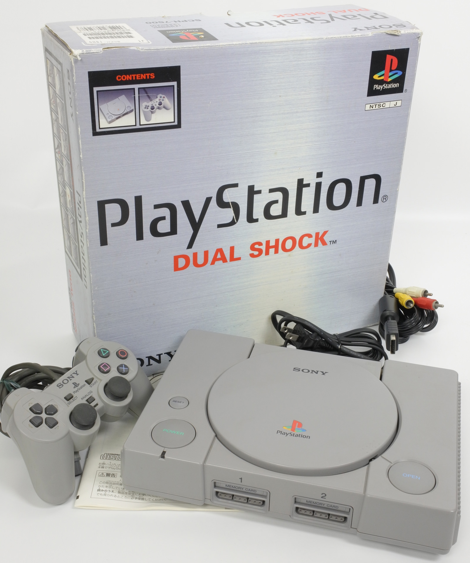 PS Playstation Console System Boxed SCPH-7500 SONY A1460866 Tested ...