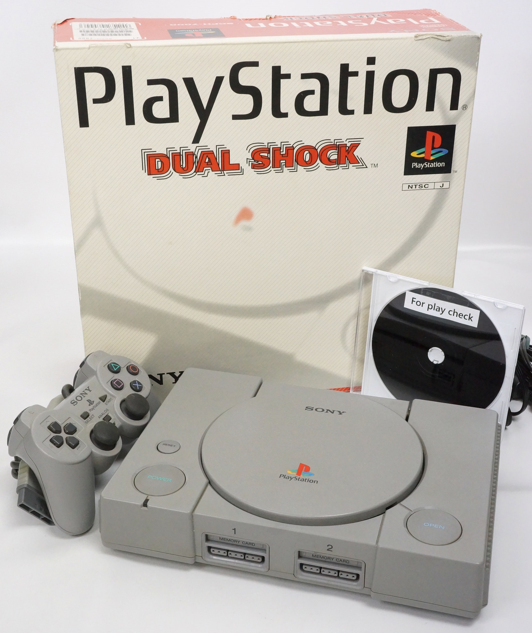  Japanese PlayStation 1 NTSC-J Dual Shock Japan Import Version  Console System : Videojuegos