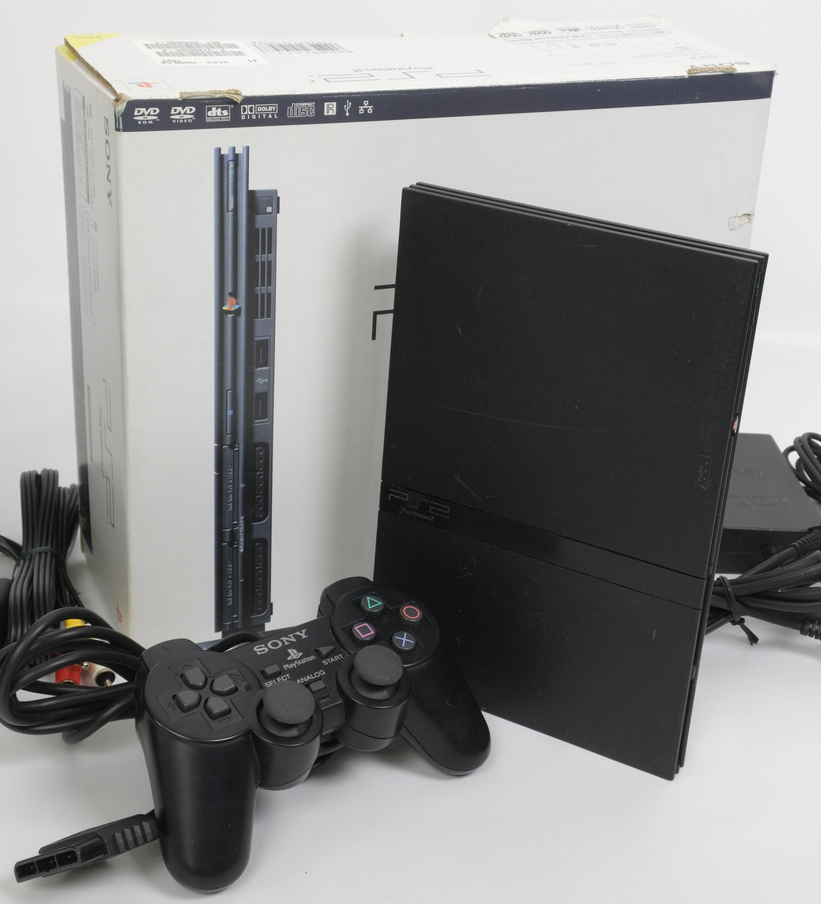 Slim Playstation 2 Ps2 System Console