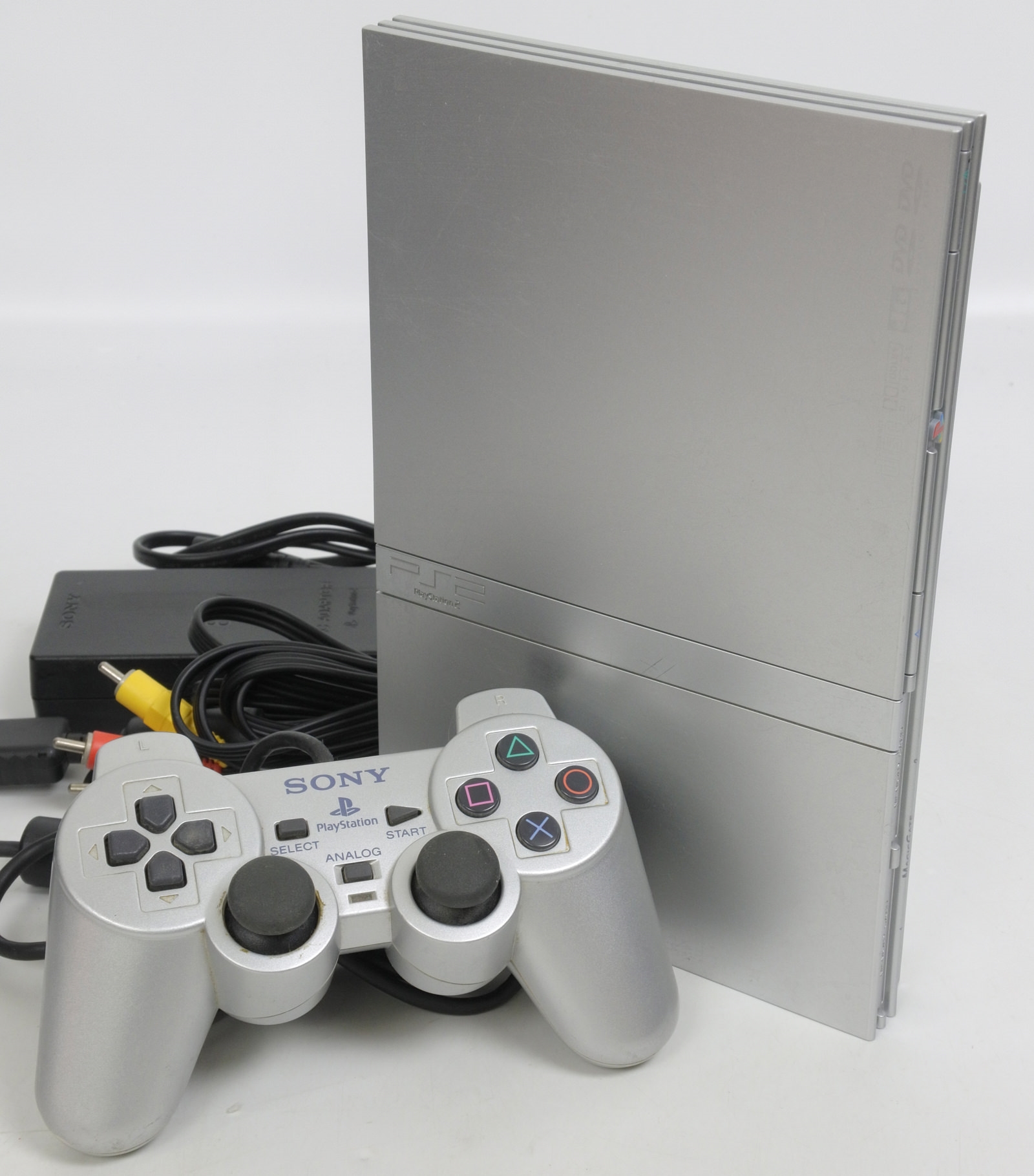 playstation 2 satin silver