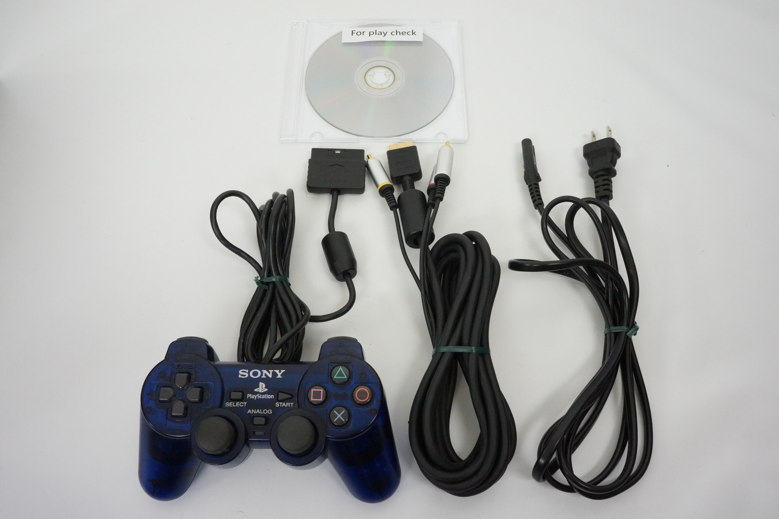 PS2 BB Console Midnight Blue SCPH-50000 MB/NH System Playstation2 -NTSC-J  9697