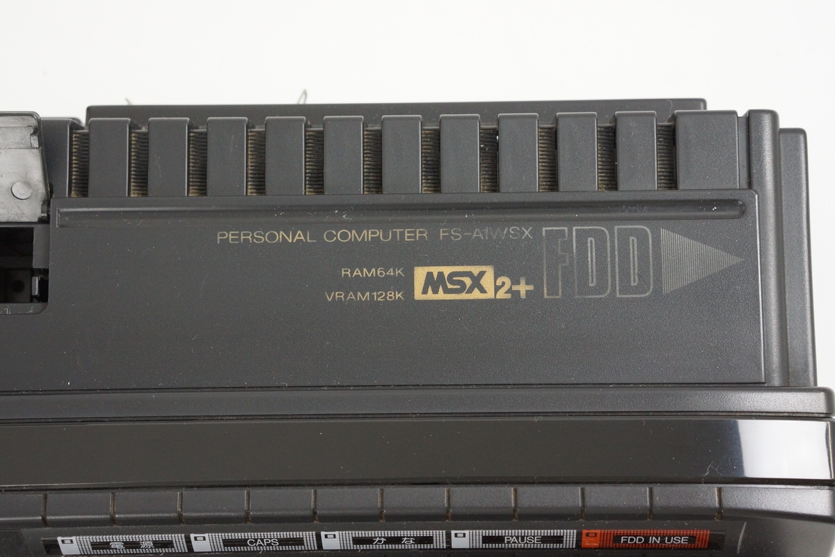 MSX2+ Panasonic Personal Computer FS-A1WSX Boxed JAPAN Game 9KNMA09221