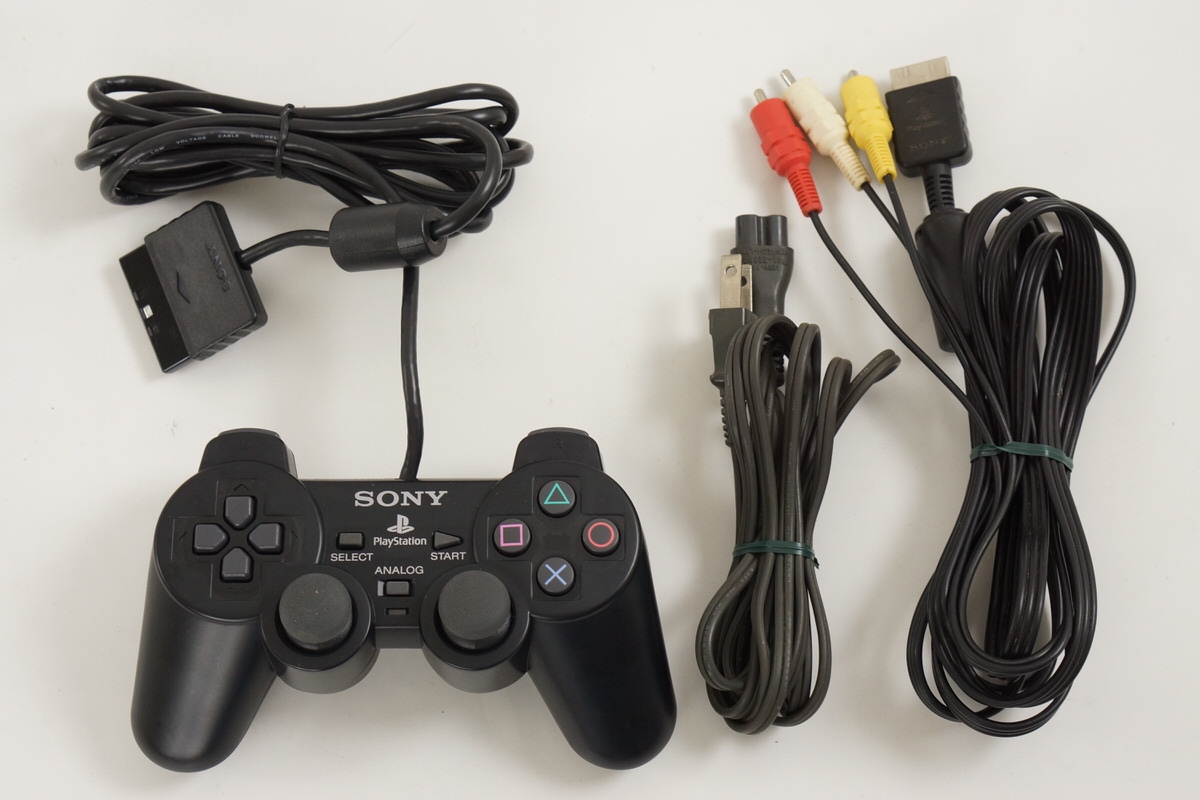 PS2 Playstation 2 Console SCPH-50000 NB Midnight Black Tested System SONY  1117