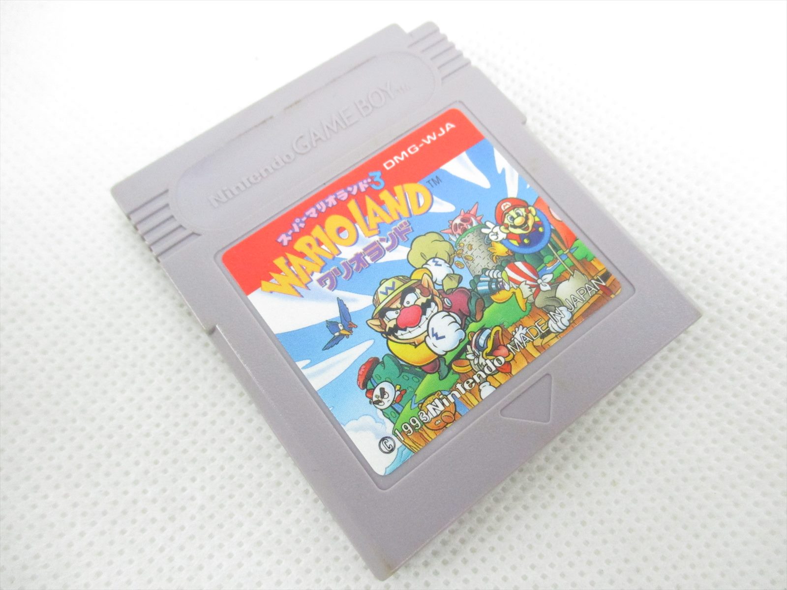 Game Boy Nintendo WARIO LAND Super Mario Land 3 Japan Cartridge Only ...