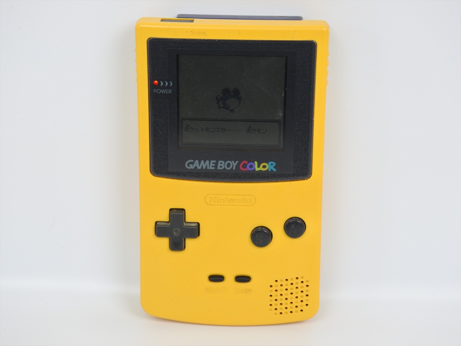 Nintendo Game Boy Color Gameboy Console System Cgb-001 Yellow Ref 2409 