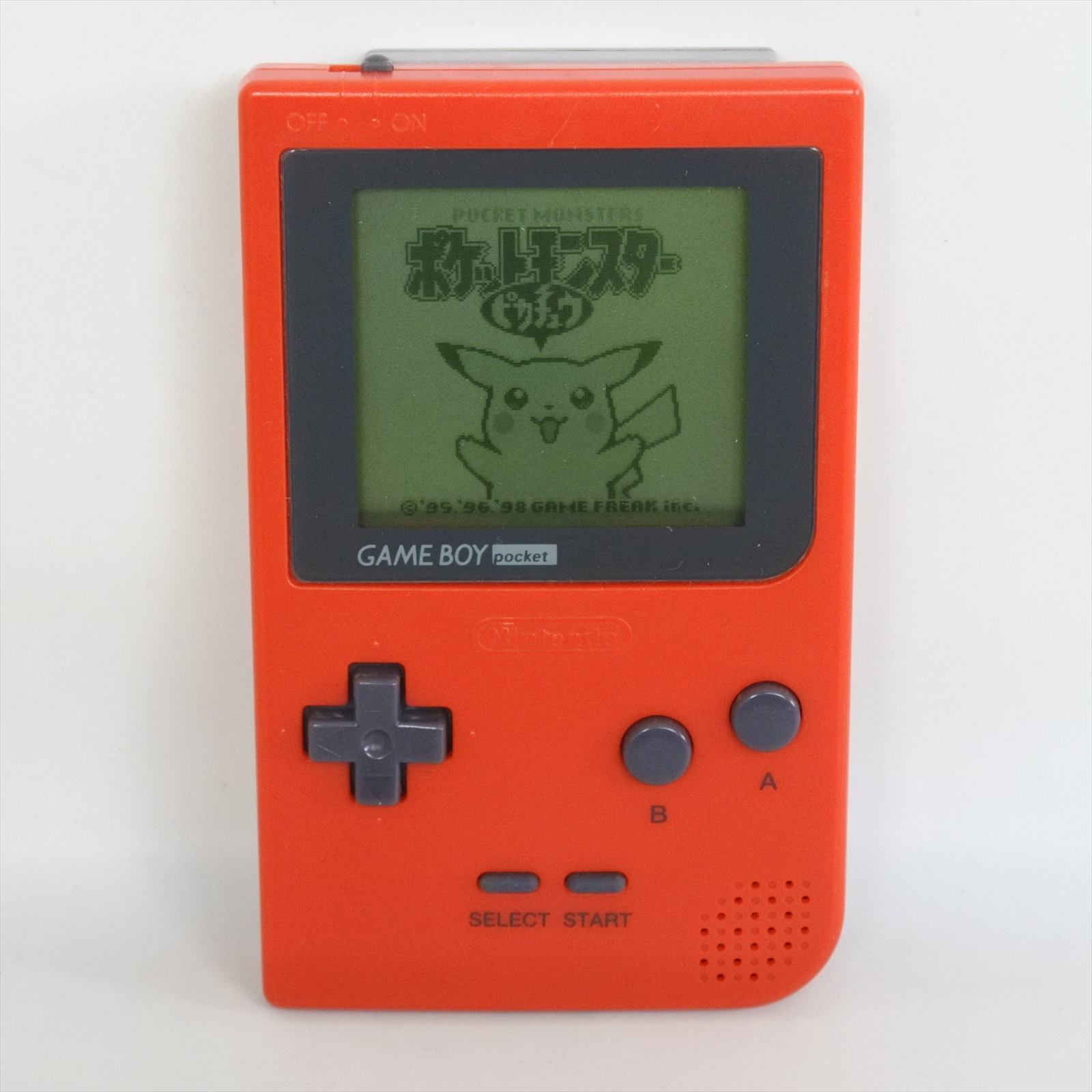 Game Boy Pocket RED Console MGB-001 Boxed Nintendo 1610 Made In CHINA ...