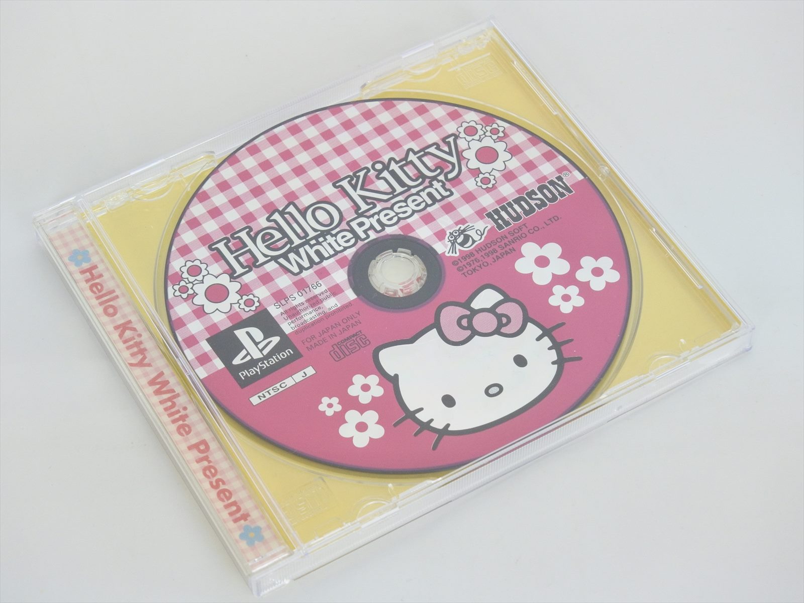 Hello Kitty White Present No Instruction Ccn Ps1 Playstation Japan Hudson P1 Ebay