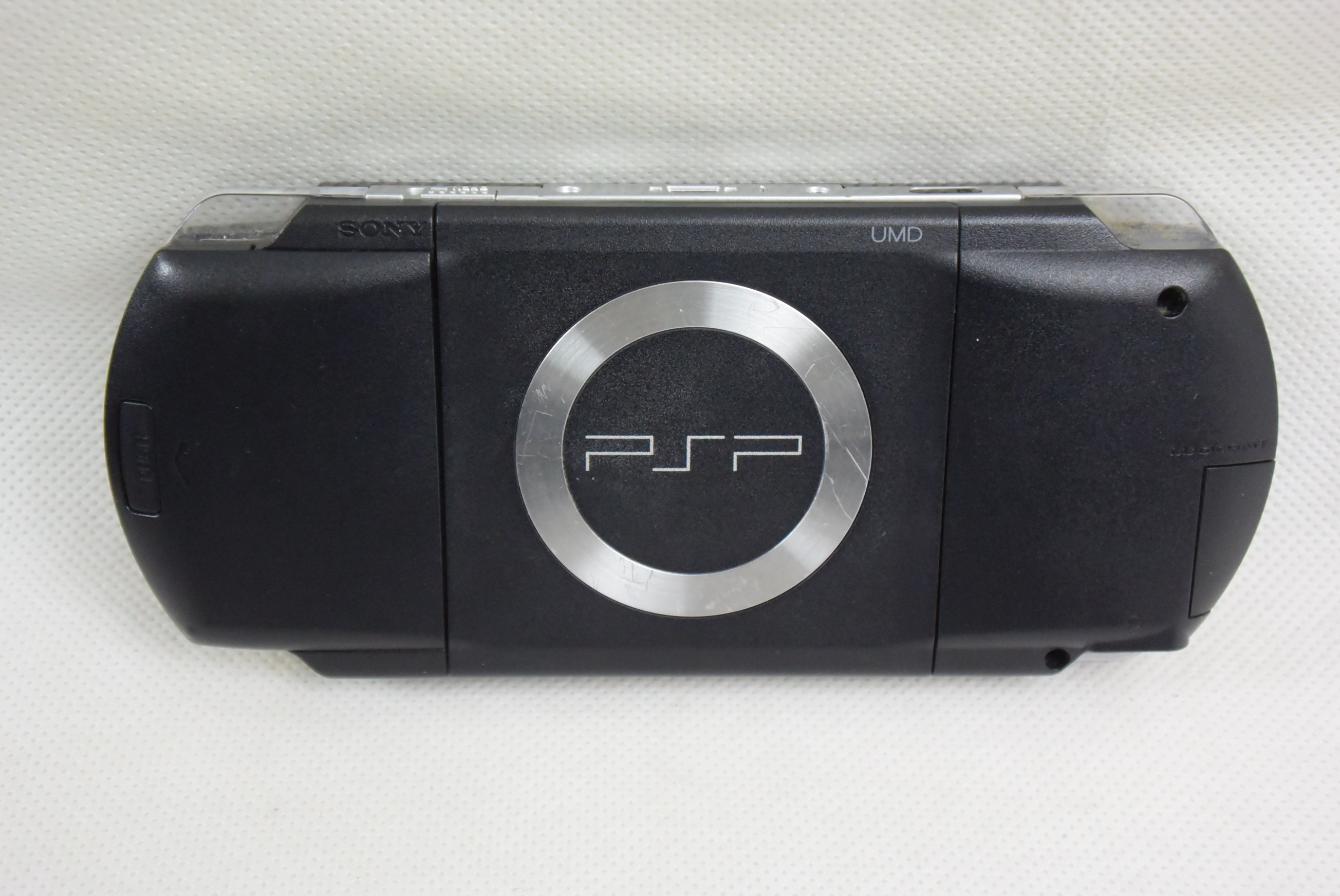 SONY PSP Black PSP-1000 Console + Pouch Playstation Portable 25124 ...