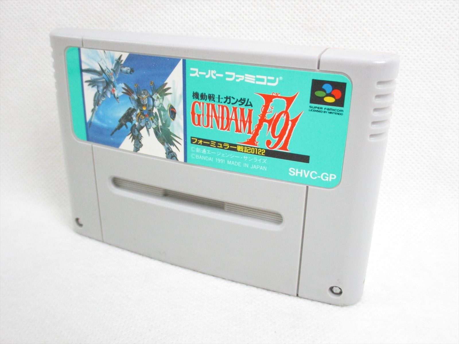 Super Famicom Gundam F91 Formula Wars 0122 Nintendo Cartridge Only Sfc Ebay