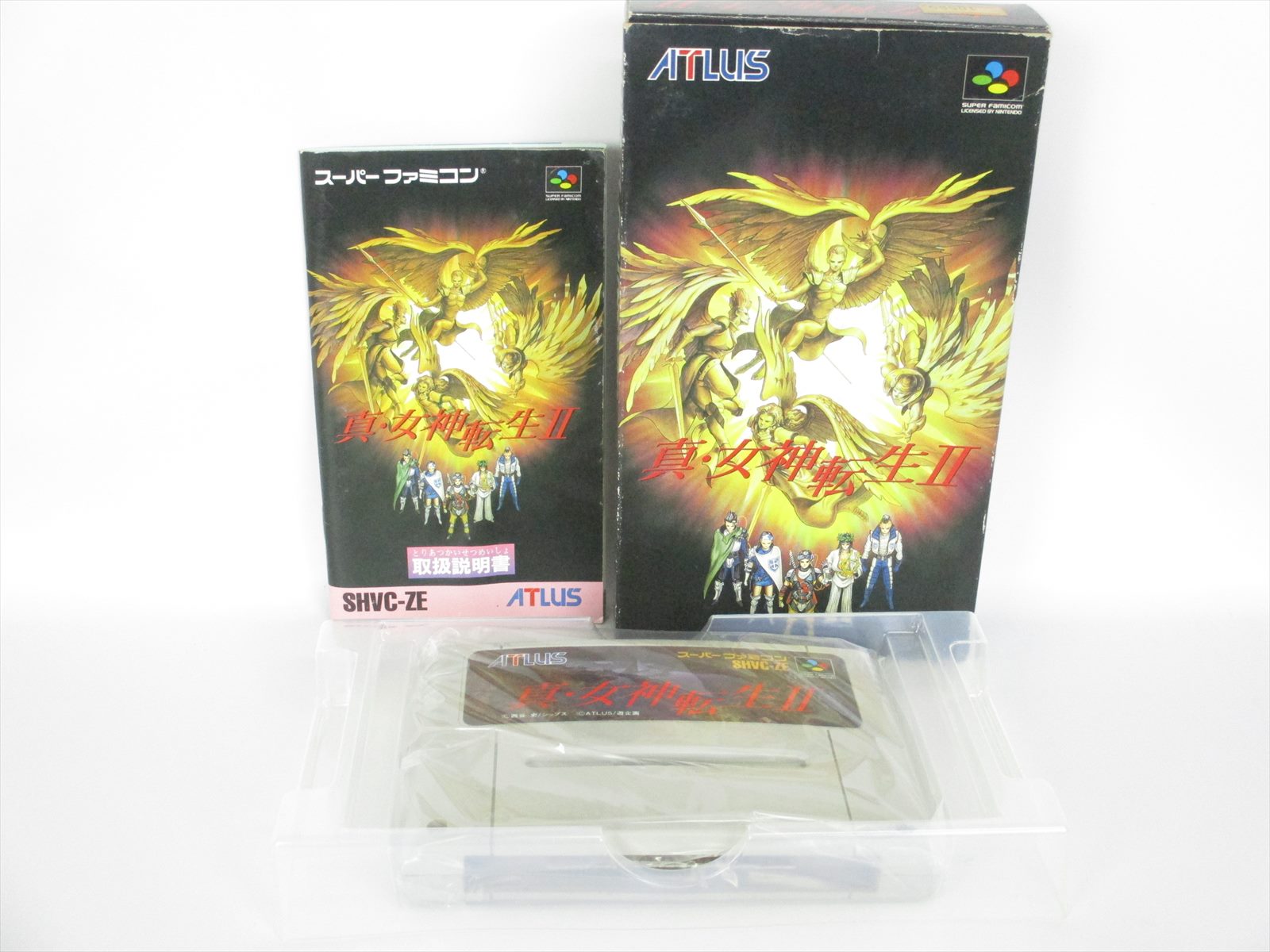 SHIN MEGAMI TENSEI II 2 Ref/ccc Super Famicom Nintendo sf 4984995300085 ...