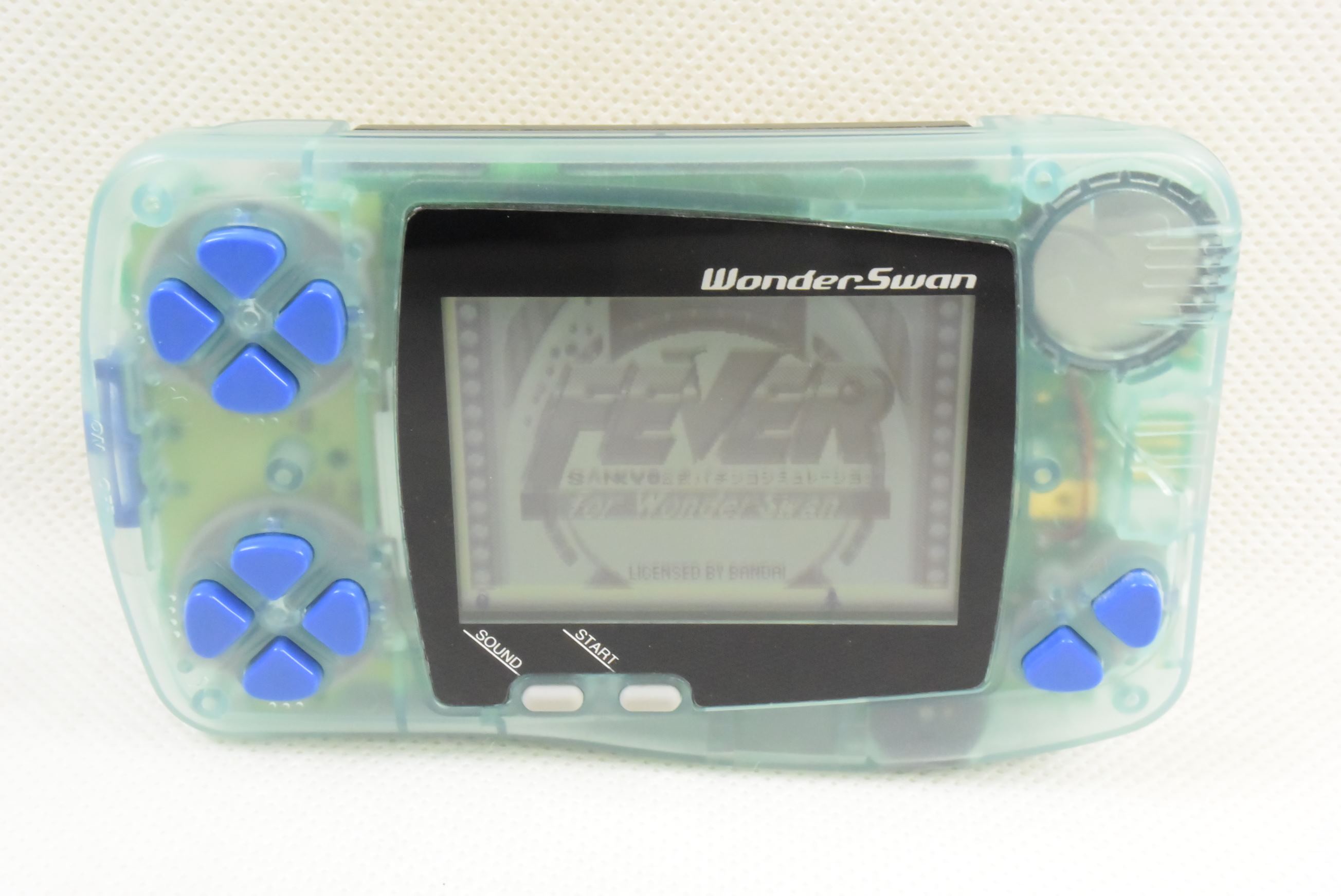 Wonder Swan DIGIMON ADVENTURE Anode Tamer Console SW-001 BLUE Tested ...